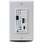 Atlona AT-OME-EX-TX-WPC Wallplate HDBaseT Transmitter With USB-C Input And USB Hub