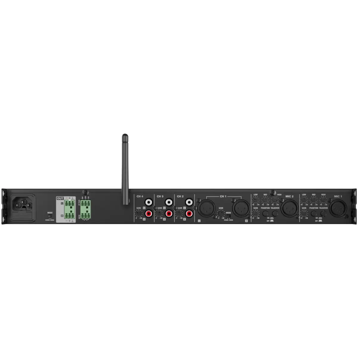 AUDAC PRE116 6 Channel Stereo Preamplifier - Image 2