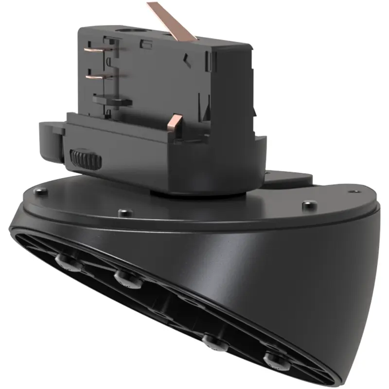 Audac RMA45A Black Light Track Adapter Mount