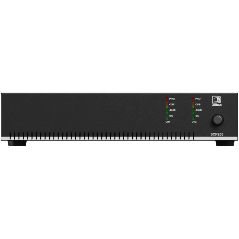 Audac SCP206 Compact Dual-channel Power Amplifier