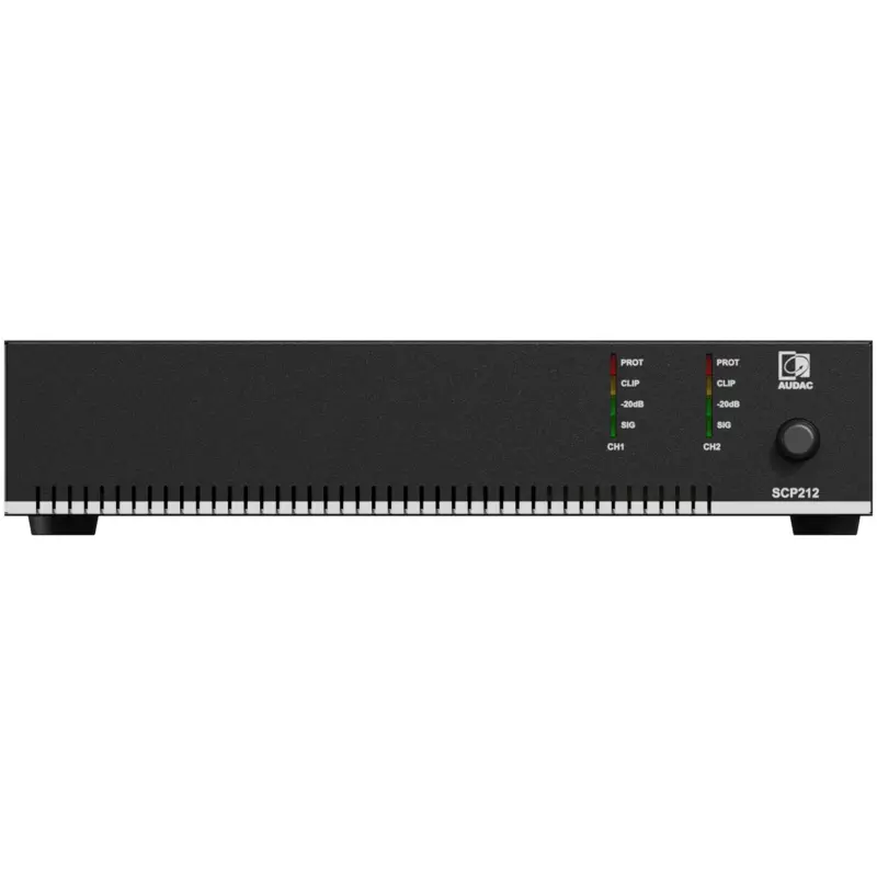 Audac SCP212 Compact Dual-channel Power Amplifier