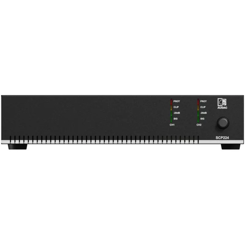 Audac SCP224 Compact Dual-channel Power Amplifier