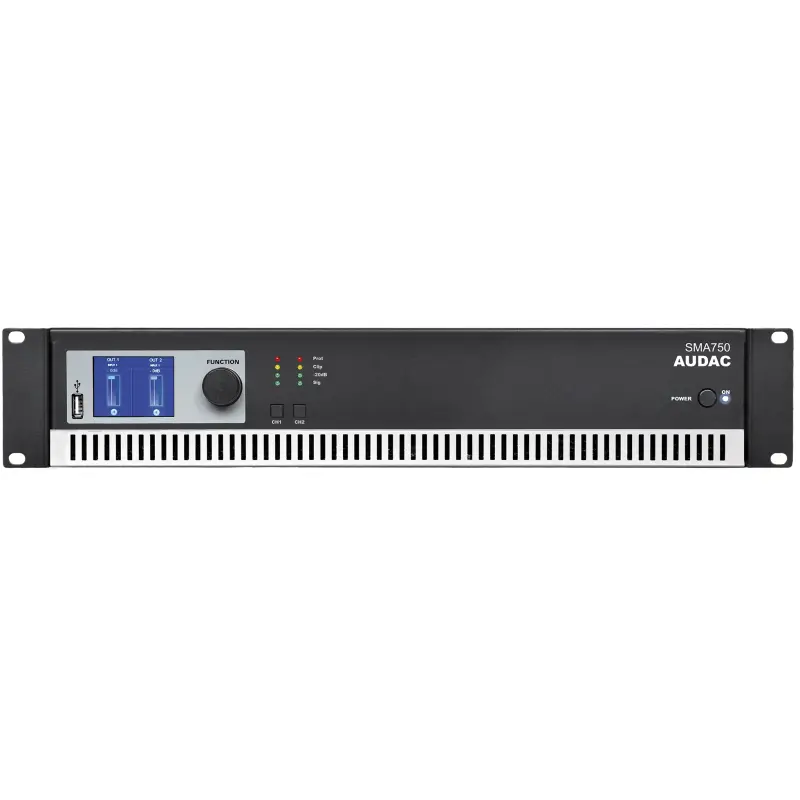 Audac SMA750 WaveDynamics™ Dual-channel Power Amplifier