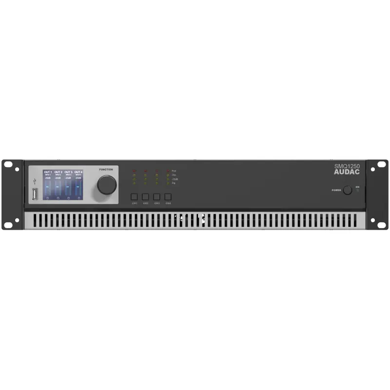 Audac SMQ1250 WaveDynamics™ Quad-channel Power Amplifier