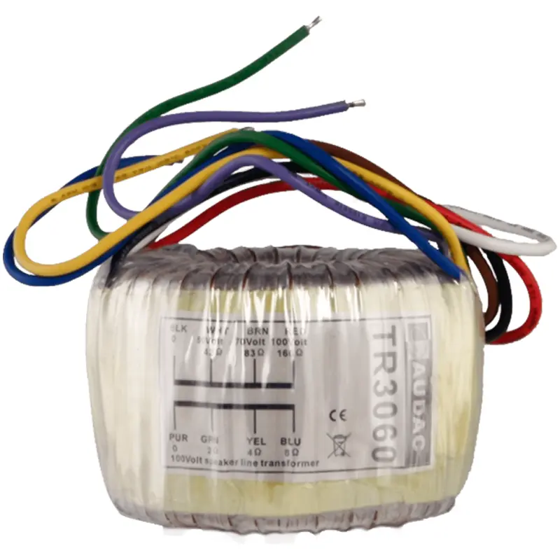 Audac TR3060 60W 100V Toroidal Audio Line Transformer
