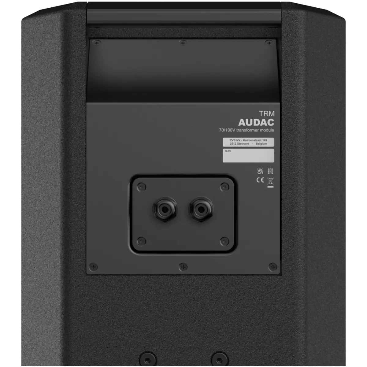 Audac TRM124 Black 70/100V Transformer Module - Image 4