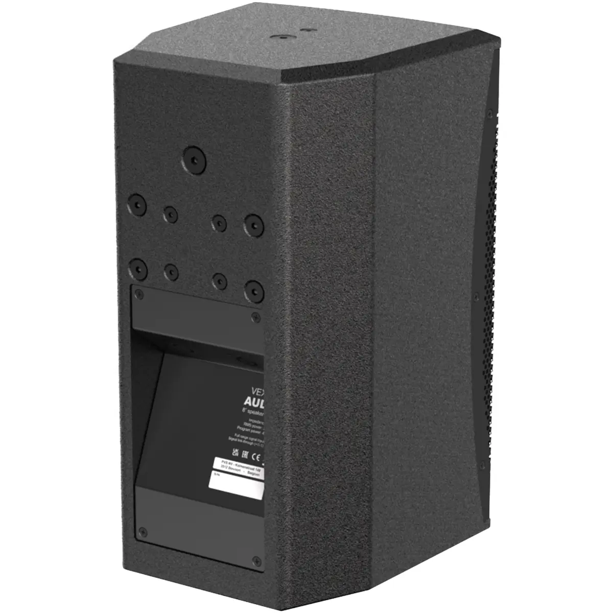 Audac VEXO108 8” Black High Performance 2-way Loudspeaker - Image 7