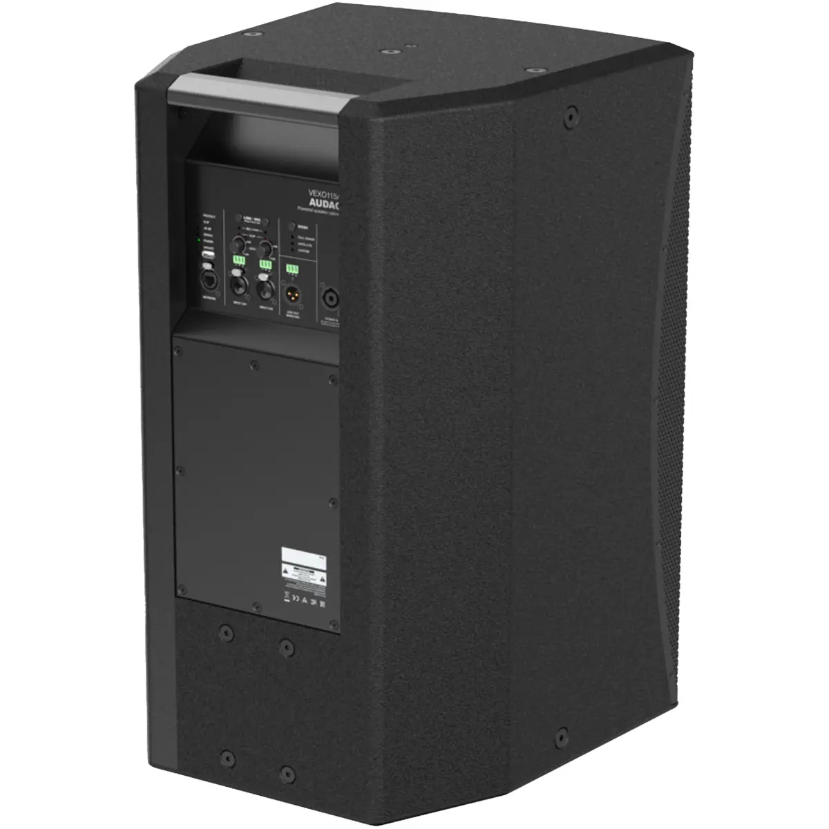 Audac VEXO115A 15" Black High Performance 2-way Active Loudspeaker - Image 3