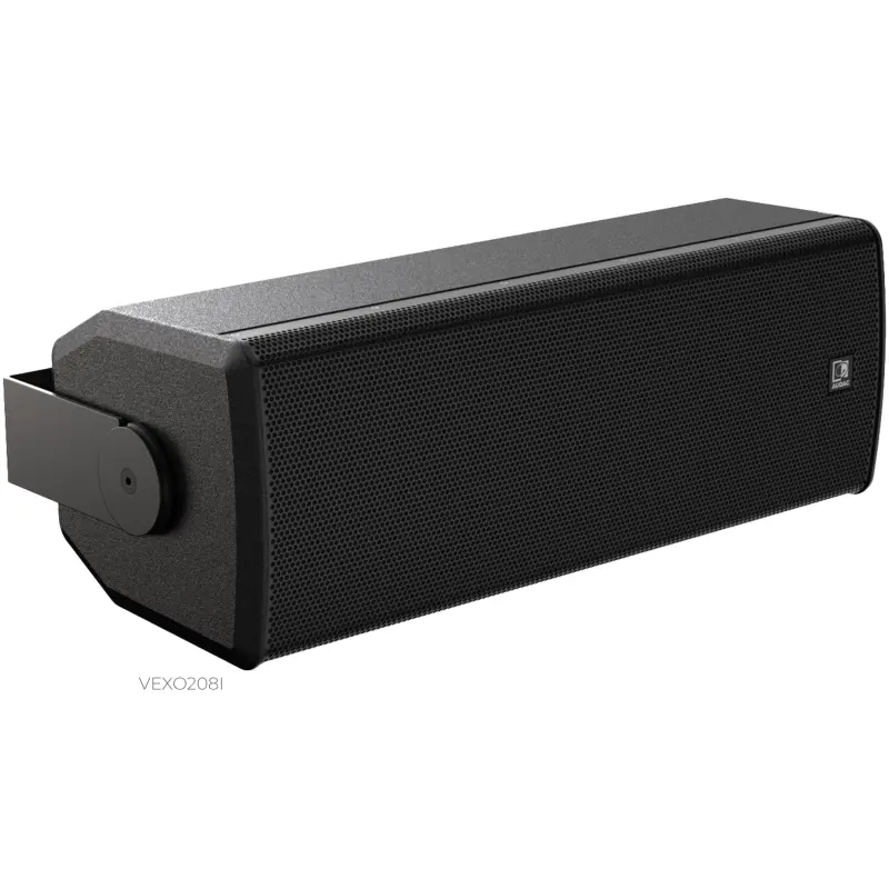 Audac VEXO208 Black Compact 8” High Performance 3-way Loudspeaker