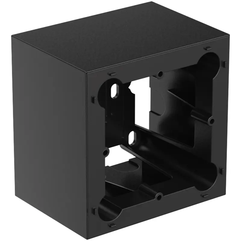 Audac Black WB200 Surface Mount Wall Box