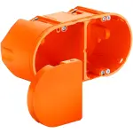 Audac WB45DX/FG Flush Mount Box For Double Wall Panel
