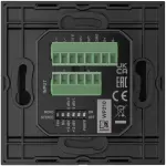 Audac WP210 Black Universal Wall Panel - Microphone & Line Input - Image 2