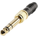 Hicon 3-pole Male 3.5mm Stereo Phone Plug With 6.3mm Stereo Plug Adaptor