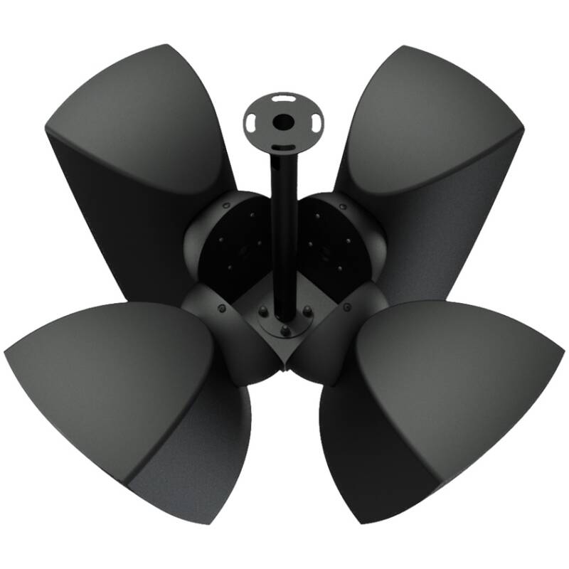 Audac AUA-CMA164/B Cluster Mounting Set For 4x ATEO6 Speaker Black