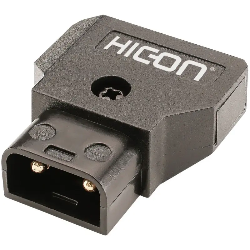 Hicon D-tap / Powertap Male Straight Black
