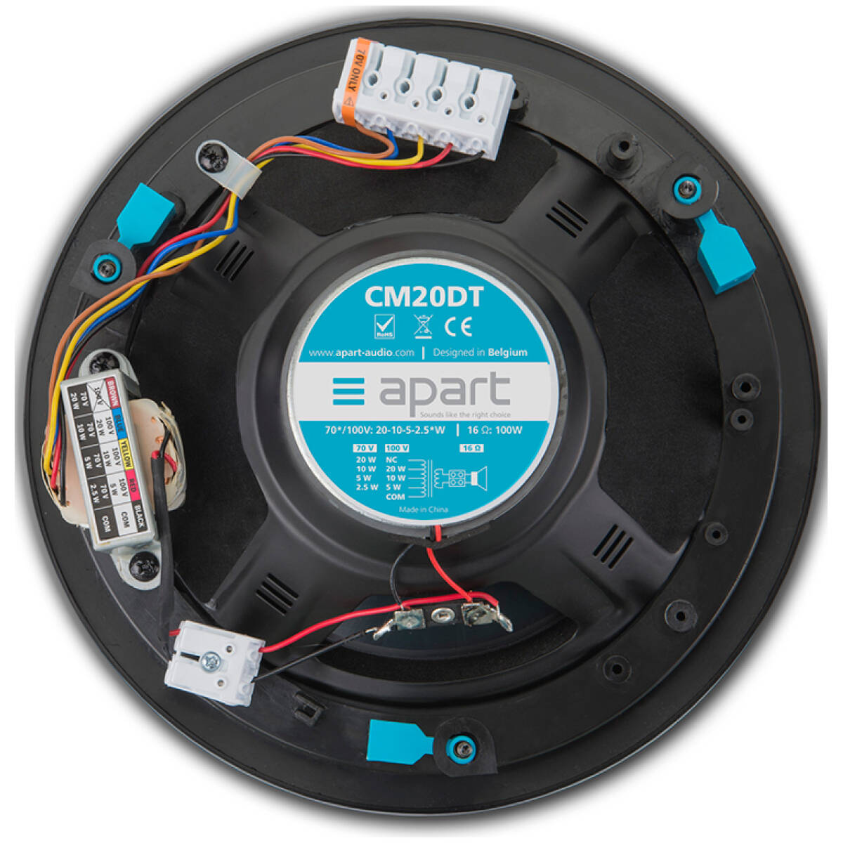 Biamp CM20DT 6.5-Inch 2-Way Ceiling Speaker - Image 2