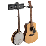 Hercules Stands GSP402SB 2 Guitar Wall Rack - Image 3