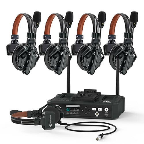 Hollyland Solidcom C1 Pro-Hub4S ENC 5-Person Full-Duplex Wireless Intercom System - Image 1