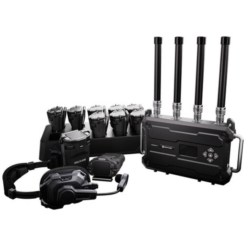 Hollyland Solidcom H1-10S 10-Person Noise-Cancelling Intercom System