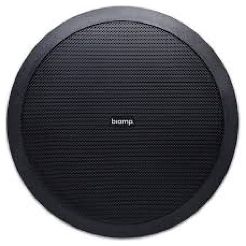 Biamp CMX20T Black 8" Two-Way Ceiling Loudspeaker