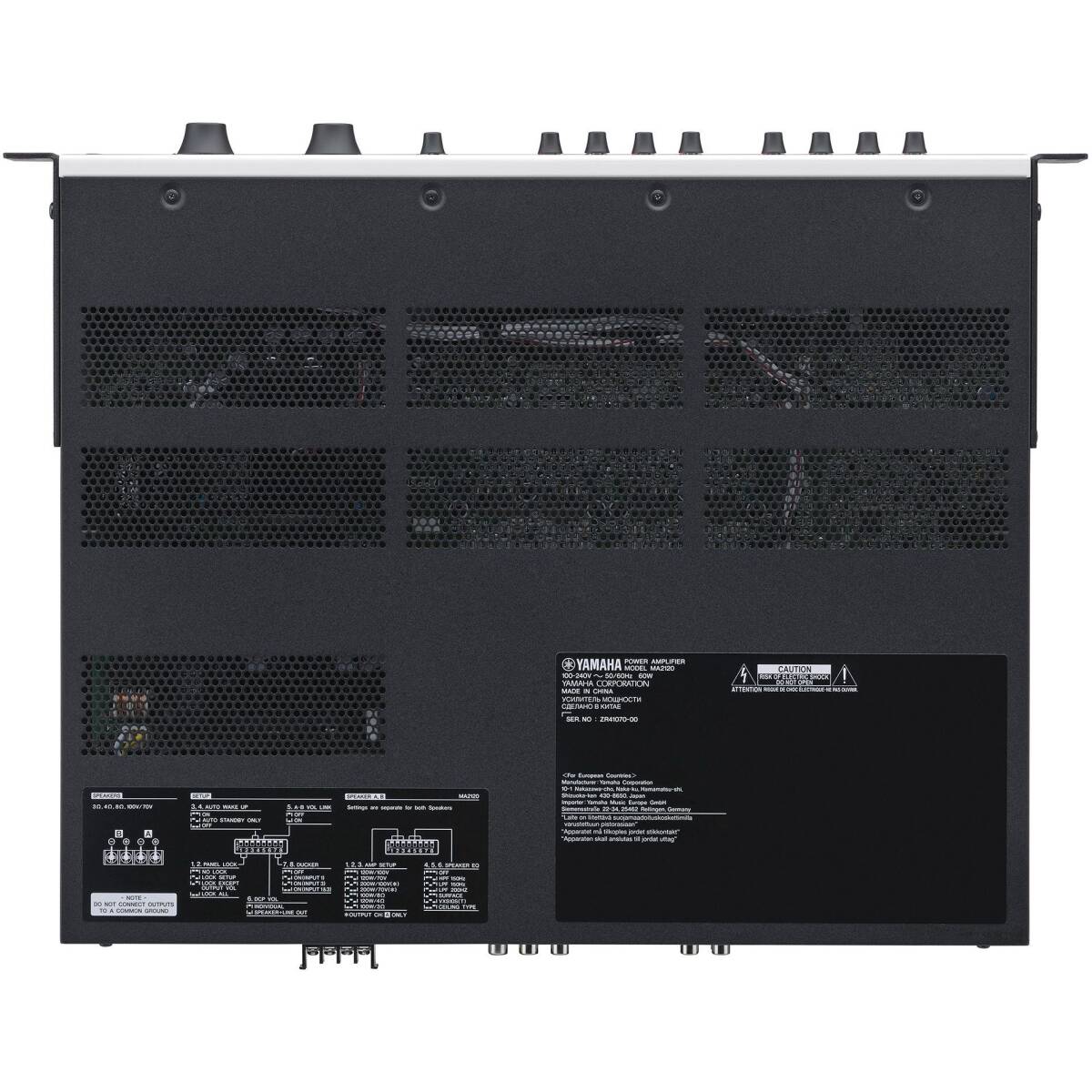 Yamaha MA2120 Power Amplifiers - Image 5