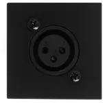 Audac WMI18 Black Active XLR Audio Transceivers