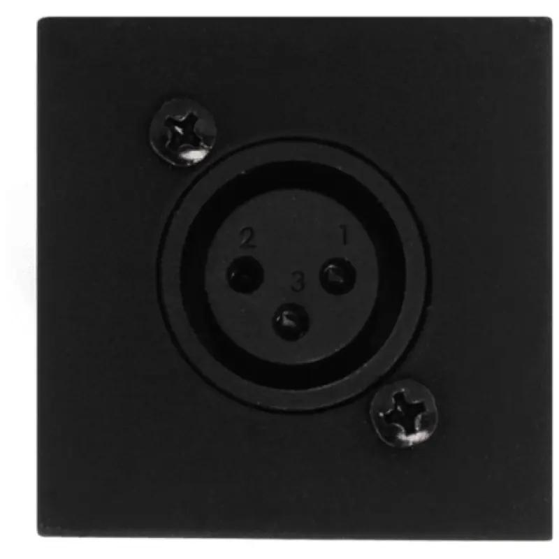 Audac WMI16 Black Wall Mic Input