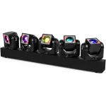 Beamz GALAXY5 Moving Head Bar 5X 40W Rgbw - Image 6