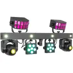 Beamz Showbar Free With PAR, Derby And Strobe Effects