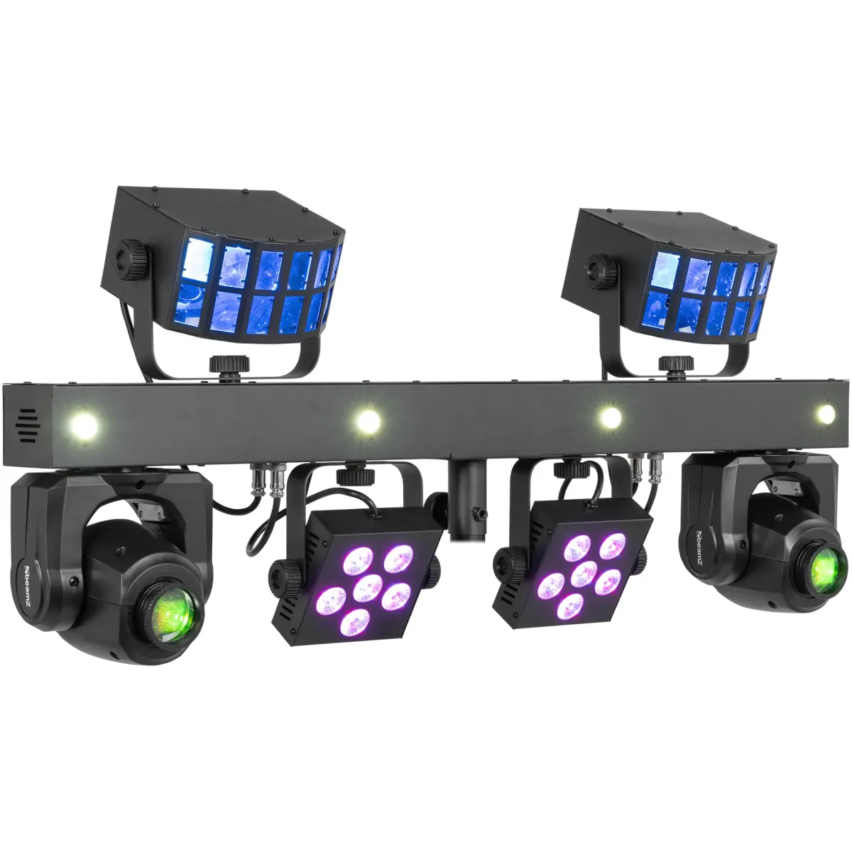 Beamz Showbar Free With PAR, Derby And Strobe Effects - Image 5