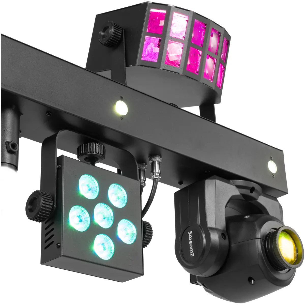 Beamz Showbar Free With PAR, Derby And Strobe Effects - Image 9