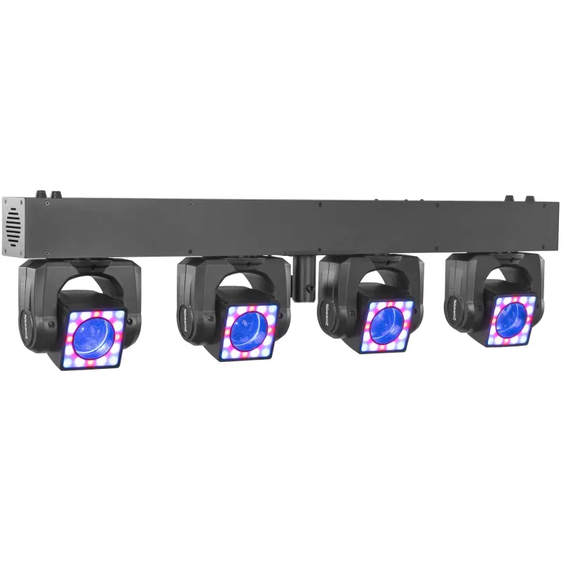 Beamz ShowBar GO Shine with 4 Moving Heads