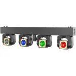 Beamz ShowBar GO Shine with 4 Moving Heads - Image 4