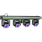 Beamz ShowBar GO Vibe With 4 Moving Heads And LED Bar