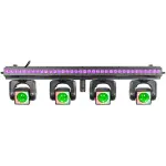 Beamz ShowBar GO Vibe With 4 Moving Heads And LED Bar - Image 3