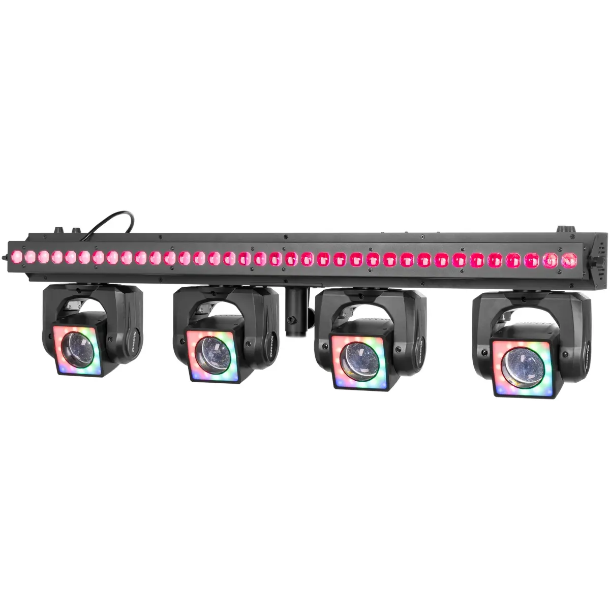 Beamz ShowBar GO Vibe With 4 Moving Heads And LED Bar - Image 4