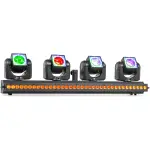 Beamz ShowBar GO Vibe With 4 Moving Heads And LED Bar - Image 5