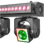 Beamz ShowBar GO Vibe With 4 Moving Heads And LED Bar - Image 9