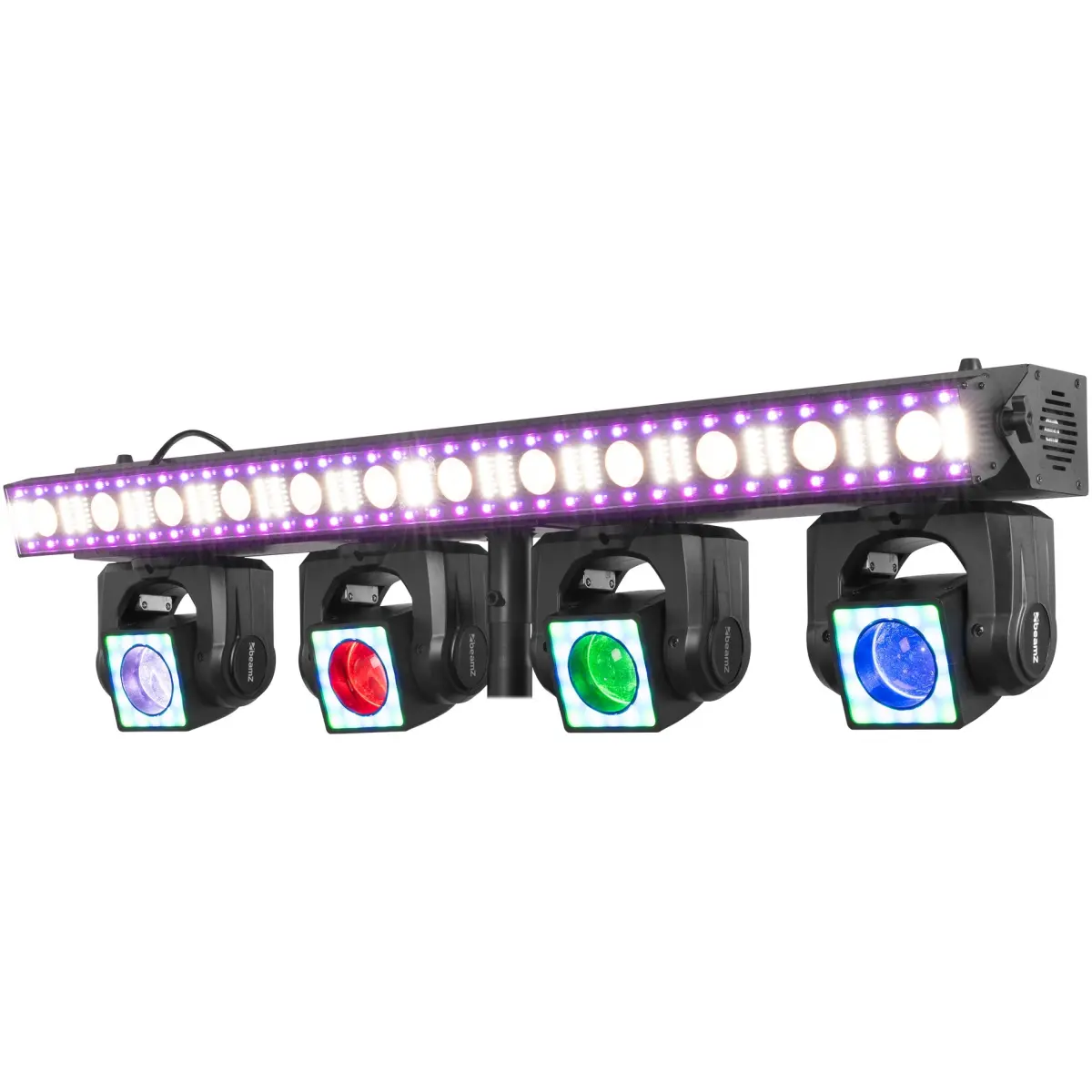 Beamz ShowBar GO Vibe With 4 Moving Heads And LED Bar - Image 8