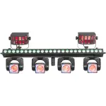 Beamz ShowBar GO Ultra With 4 Moving Heads, LED Bar And 2 Derby Effects - Image 3