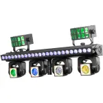 Beamz ShowBar GO Ultra With 4 Moving Heads, LED Bar And 2 Derby Effects - Image 4