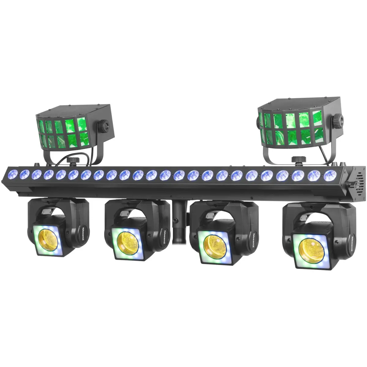 Beamz ShowBar GO Ultra With 4 Moving Heads, LED Bar And 2 Derby Effects - Image 6