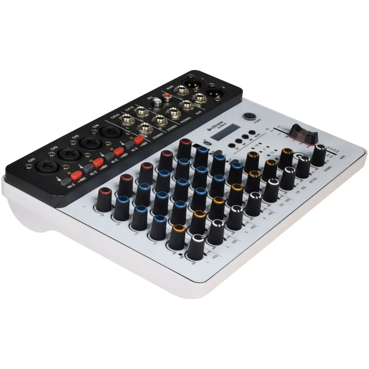 Citronic Q - Pad Music Mixer BT/USB/MP3 8CH - Image 2