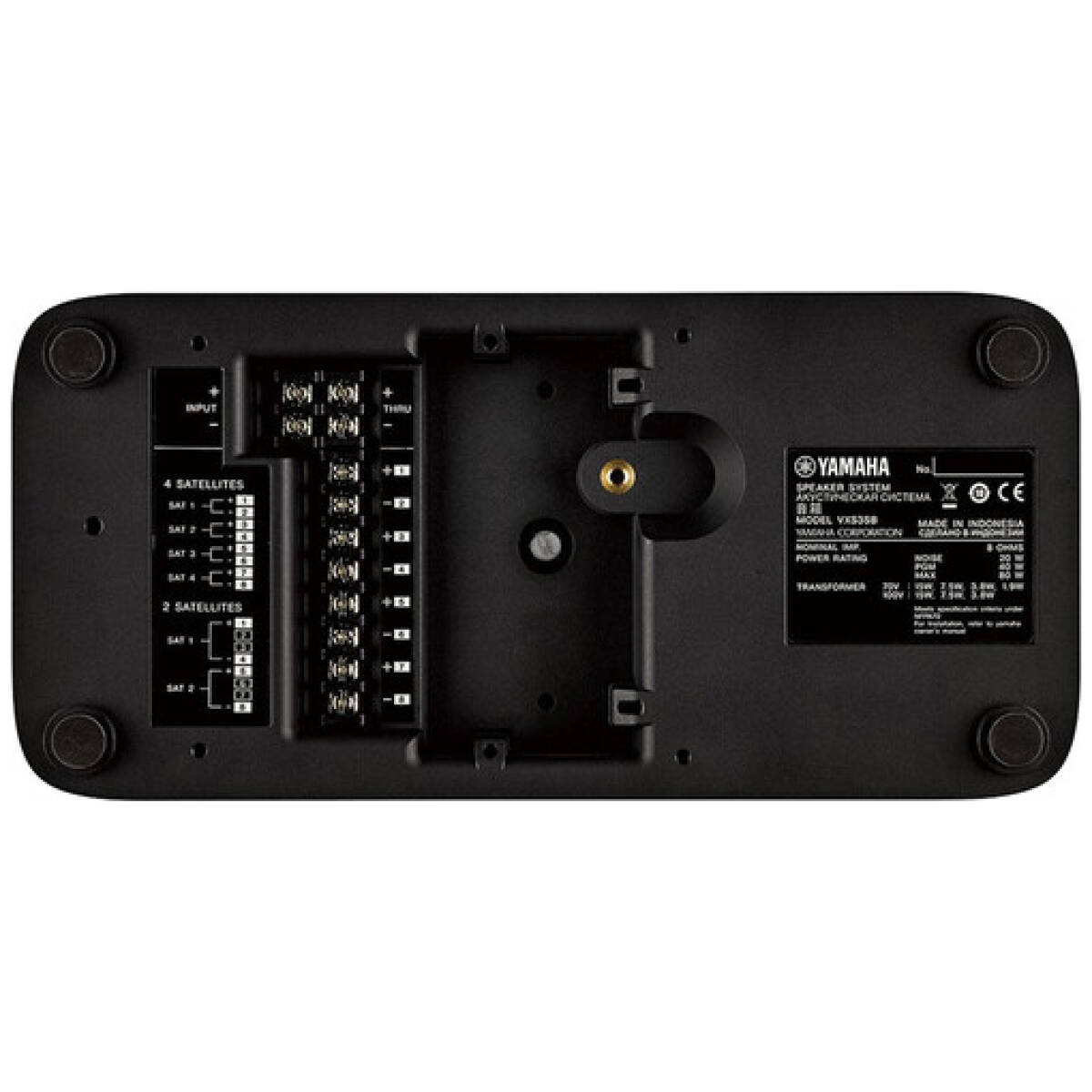 Yamaha VXS3S 3.5" Surface-Mounted Subwoofer (Black) - Image 4