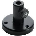 Konig & Meyer 23855 Table Flange (Black)