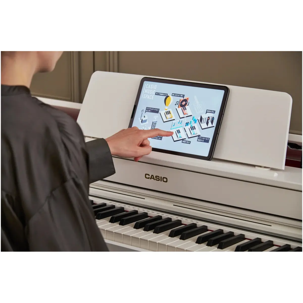 Casio Celviano AP-300WEC2 Digital Piano (White) - Image 3