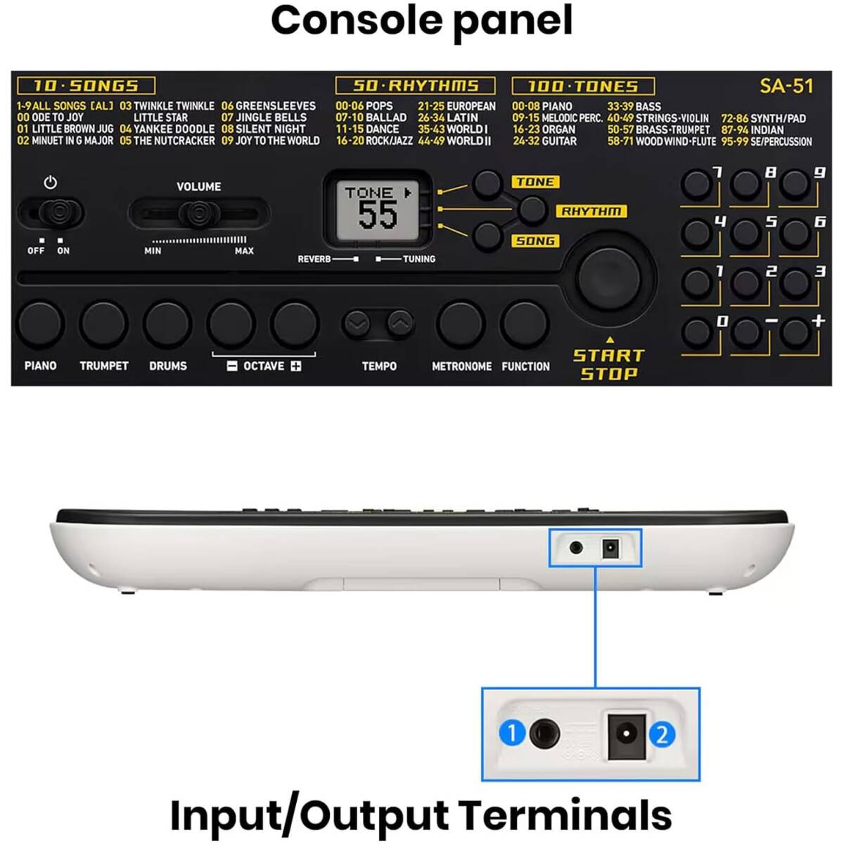 Casio SA-51 Mini Keyboard - Image 3