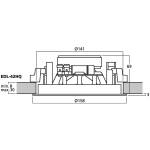 Monacor EDL-42HQ PA Hi-Fi Wall and Ceiling Speaker - Image 2