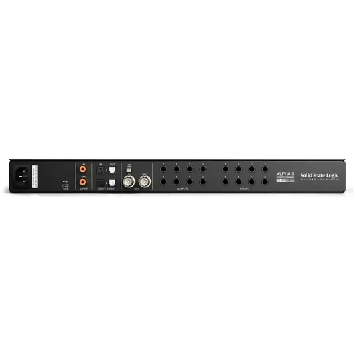 Solid State Logic Alpha 8 8-Channel SuperAnalogue AD/DA Converter - Image 2