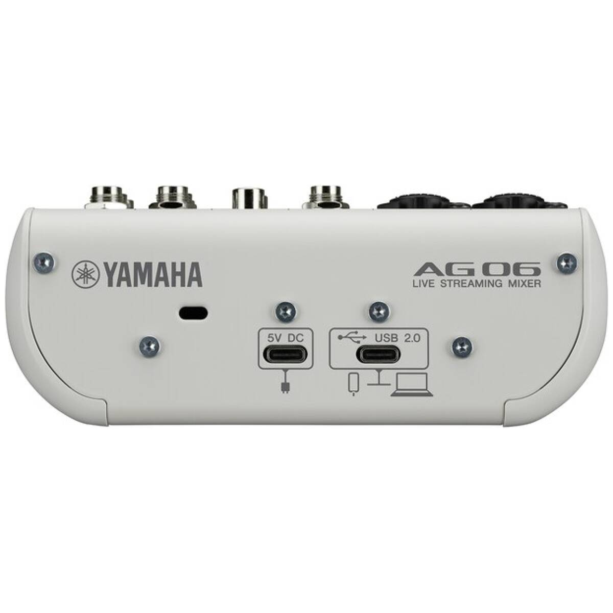Yamaha AG06MK2Live Streaming Mixer (White) - Image 3